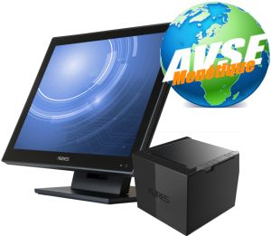 Caisse Tactile AURES + Logiciel NF