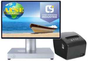 Caisse Tactile RIVERA 15 Pouces + logiciel NF RESTAURANT